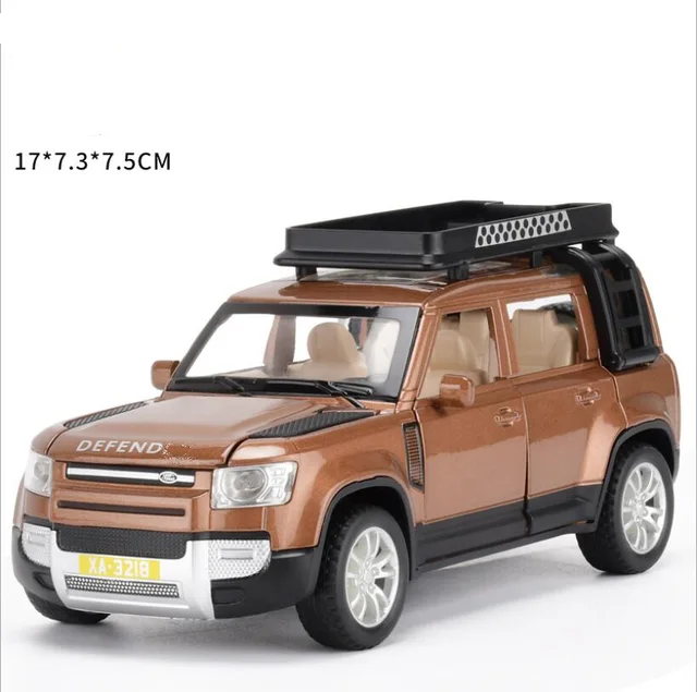 Car Model 2020DEFENDE Off-Road Vehicle Alloy Car Model Sound And Light Pull Back Toy Boy Gifts Child Toy Car Collection Model 6