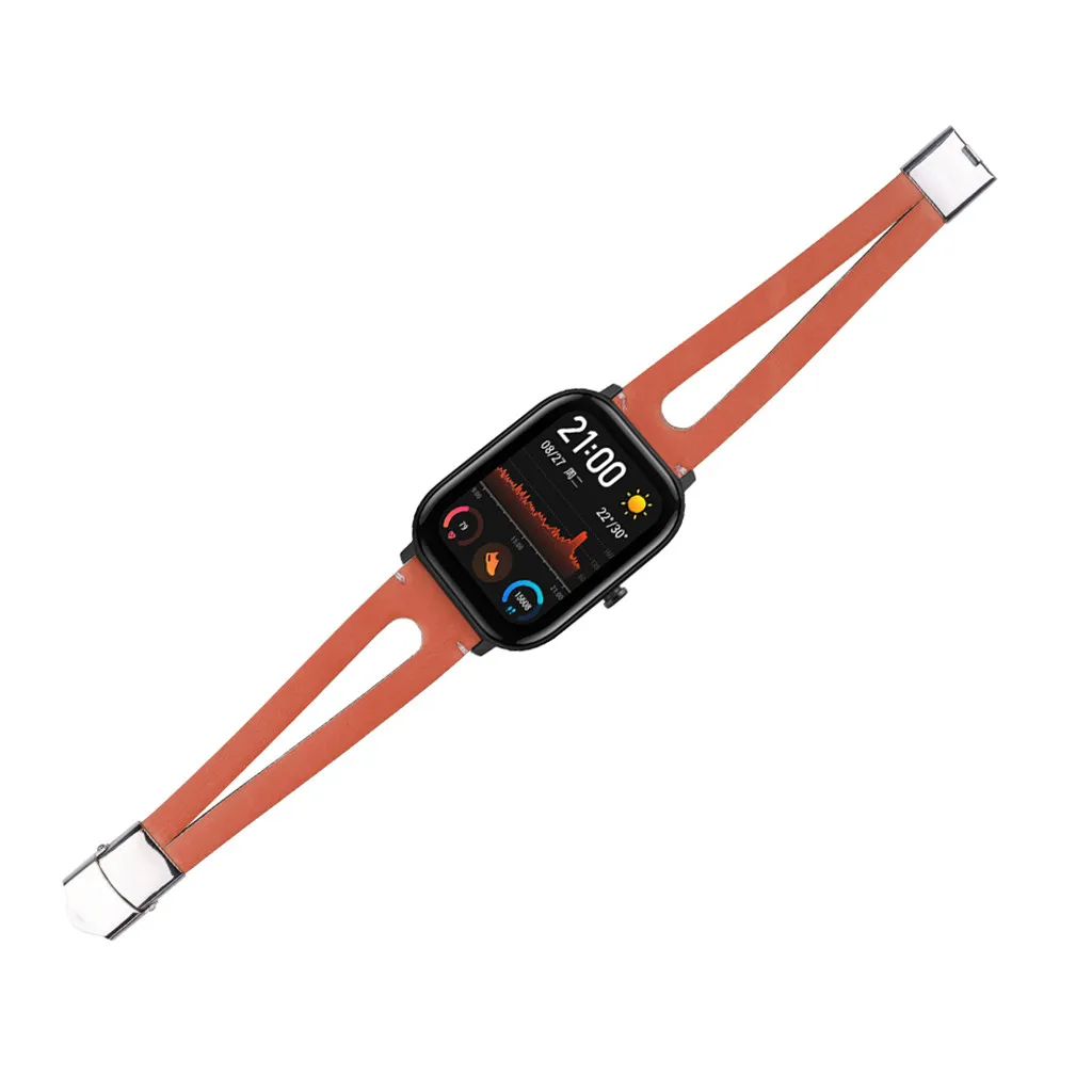 Ouhaobin для Huami Amazfit GTR ретро кожаный ремешок для часов для мужчин и женщин спортивные Смарт-часы ремешок для amazfit gtr ремень 903#2