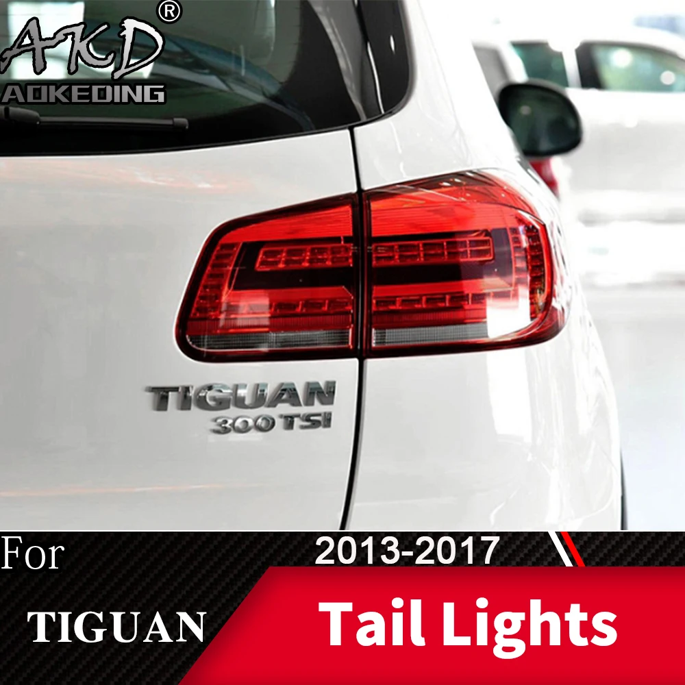 Задний фонарь для автомобиля VW Tiguan 2013 2017 светодиодный задний противотуманные