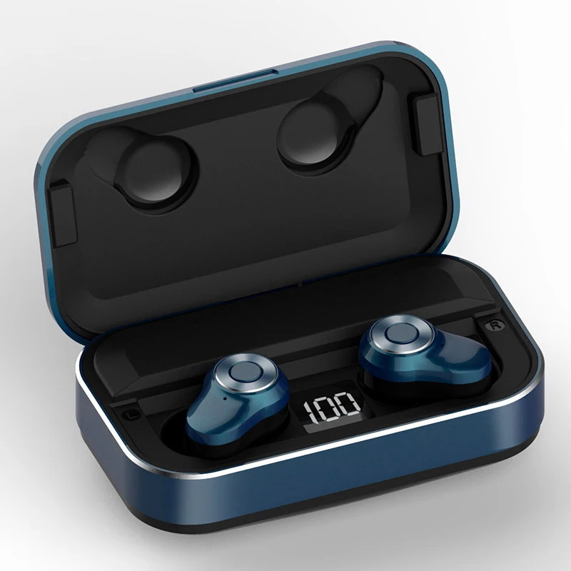 A6 TWS bluetooth наушники, беспроводная гарнитура, Спортивная гарнитура, сенсорные наушники с 3500 мАч зарядным устройством для iPhone, Xiaomi, смартфона
