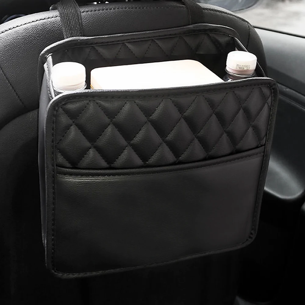 Car Seat Back Storage Bag Hanging Organizer Collector Box Interior Accessories Stowing Tidying For Ford Fiesta EcoSport Escort | Автомобили