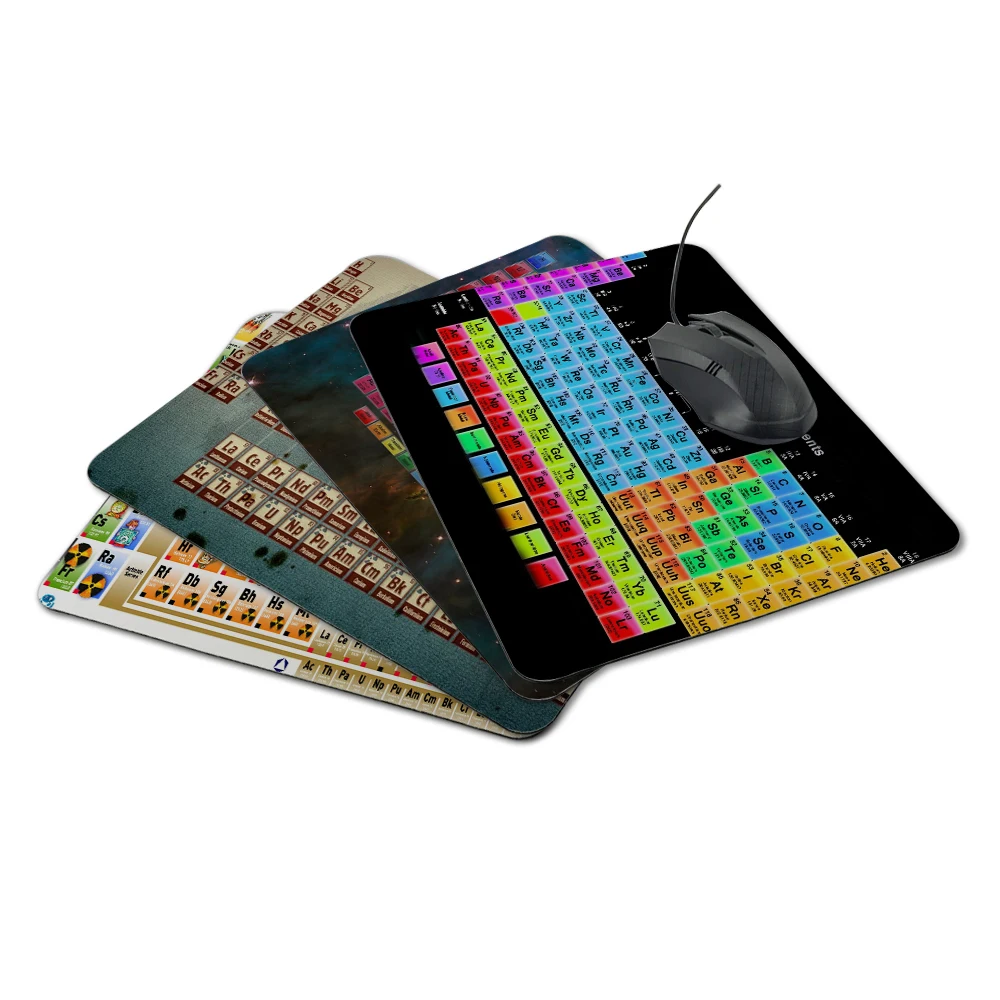 

Custom High Speed periodic table of the elements Vintage Stylish Mouse Pad Gaming Rectangle Mousepad