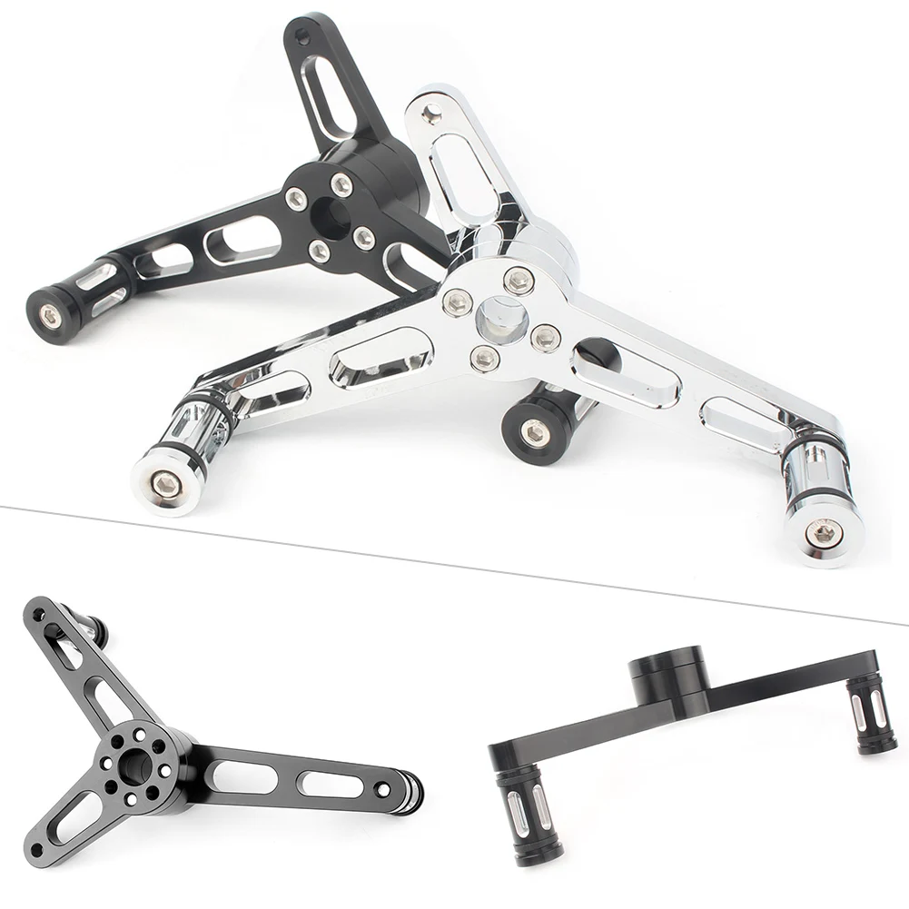 

Black/Chrome Motorcycle CNC Heel Toe Shifter Control Pedals Kit For Harley XL Sportster 883 1200 48 Models 2004-2016 2017 2018