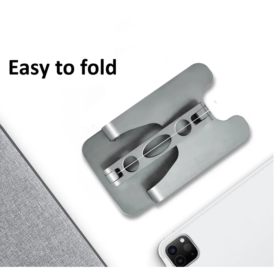 Tablet Stand Desktop Adjustable Foldable Holder Dock Cradle iPad Pro 12.9 11 10.2 Air Mini Samsung Xiaomi Mi Pad Huawei tablet holder tablet stand ipad laptop holder