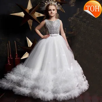 

Christmas Party Dress Girl Clothes Wedding Gown Kids Dresses For Girls Tutu Dress Teenager Children Formal Wear 8 10 12 14 Years