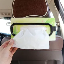 Автомобильный солнцезащитный козырек держатель для салфеток автомобильная коробка для салфеток подвесной держатель для салфеток пластиковый материал легкий тип установки
