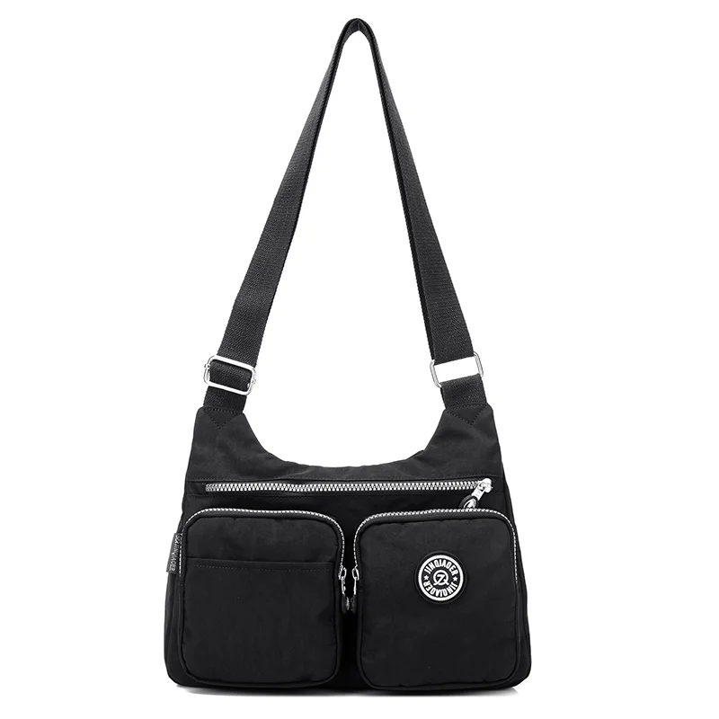 Fashion Mini Shoulder Bags Multi Zipper Pocket Women Small  Messenger Crossbody Bag Ladies Satchel Handbag Cellphone Pouch