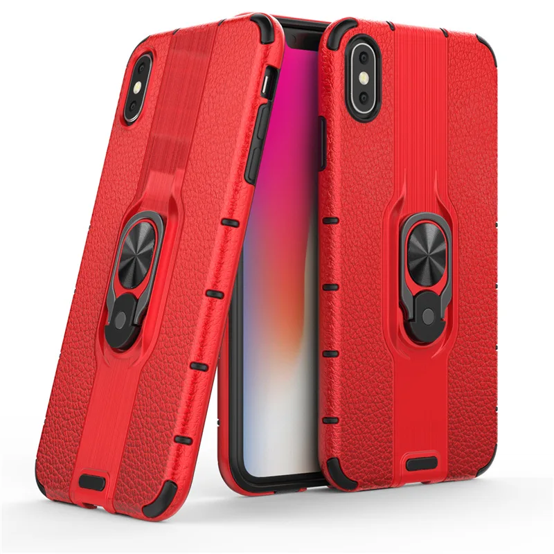 Роскошный мягкий противоударный чехол для iphone 11 Pro Max автомобильный держатель магнитное кольцо-кронштейн чехол s для iphone X XR XS Max 6 6s 7 8 PLus
