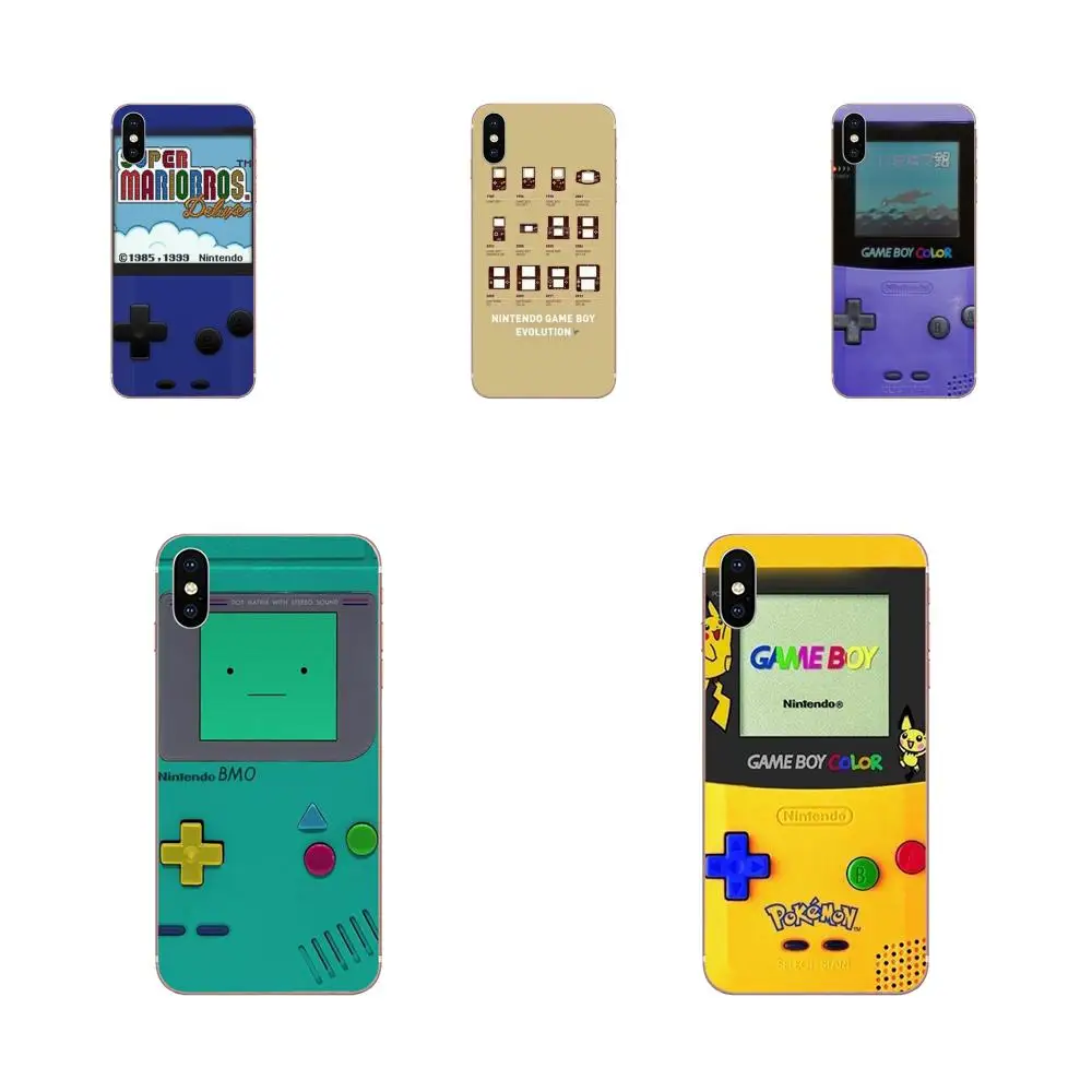 Gameboy игра для мальчиков Ультратонкий чехол с мультяшным рисунком телефона Xiaomi Redmi