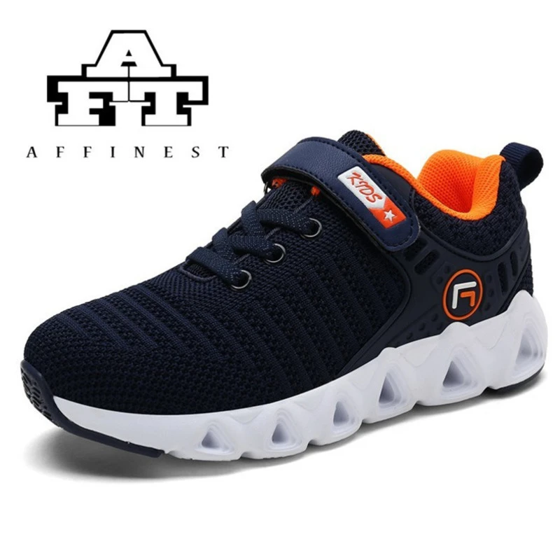 

Flarut Kids Sneakers Unisex Sports Running Shoes Fashion Breathable Textile Flexible Outdoor Casual Shoes Child Non-slip Shoes
