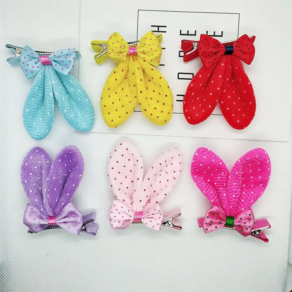 2 шт. заколка для волос с кроличьими ушами|dog hair accessories|accessories petspet accessories |