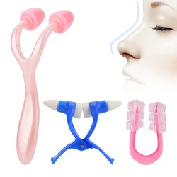 3pcs Nose Relaxing Shaper Massager Roll Straightening Beauty Clip Nose Up Clip Correction Set New02 Healthy Safe No Side Effects