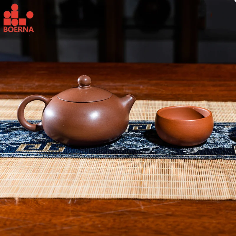 BOERNA-150ml-nixing-Teapot-with-Natural-Material-Environmental-Health-Small-and-Delicate-Safe-Packing-Xishi-Kettle.jpg Boerna 150Ml Nixing Teáskanna Természetes Anyaggal Környezeti Egészségi Állapot Kicsi És Finom Biztonságos Csomagolás Xishi Vízforraló Teahoz - Image 5