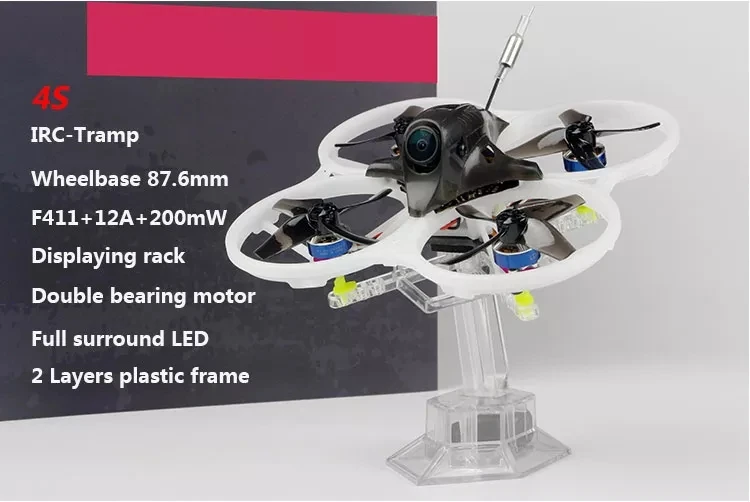 LDARC ET85 FPV 87,6 мм F4 OSD 4S FPV гоночный Дрон PNP BNF w/200 mW VTX Runcam Nano 2 камера-AC2000 S-FHSS+ D16 не ЕС+ D16 EU-LBT