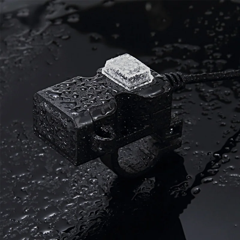 Автомобильное зарядное устройство с двумя usb-портами с переключателем, универсальное 12 В водонепроницаемое зарядное устройство для мобильного телефона, скутер для авто мотоцикла