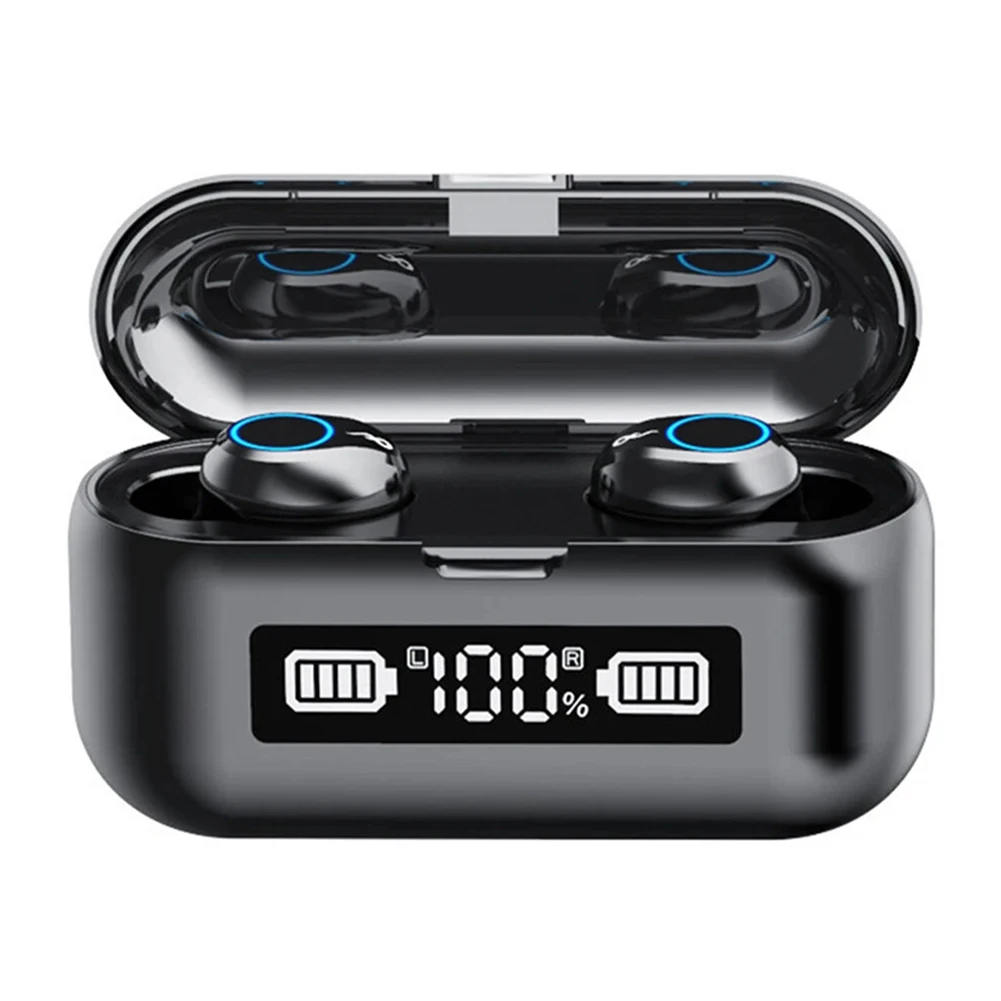 F9 45 TWS Bluetooth Earphones Wireless In Ear Earbuds Touch Control Sports Headsets Wireless Earphone For Iphone Xiaomi huawei