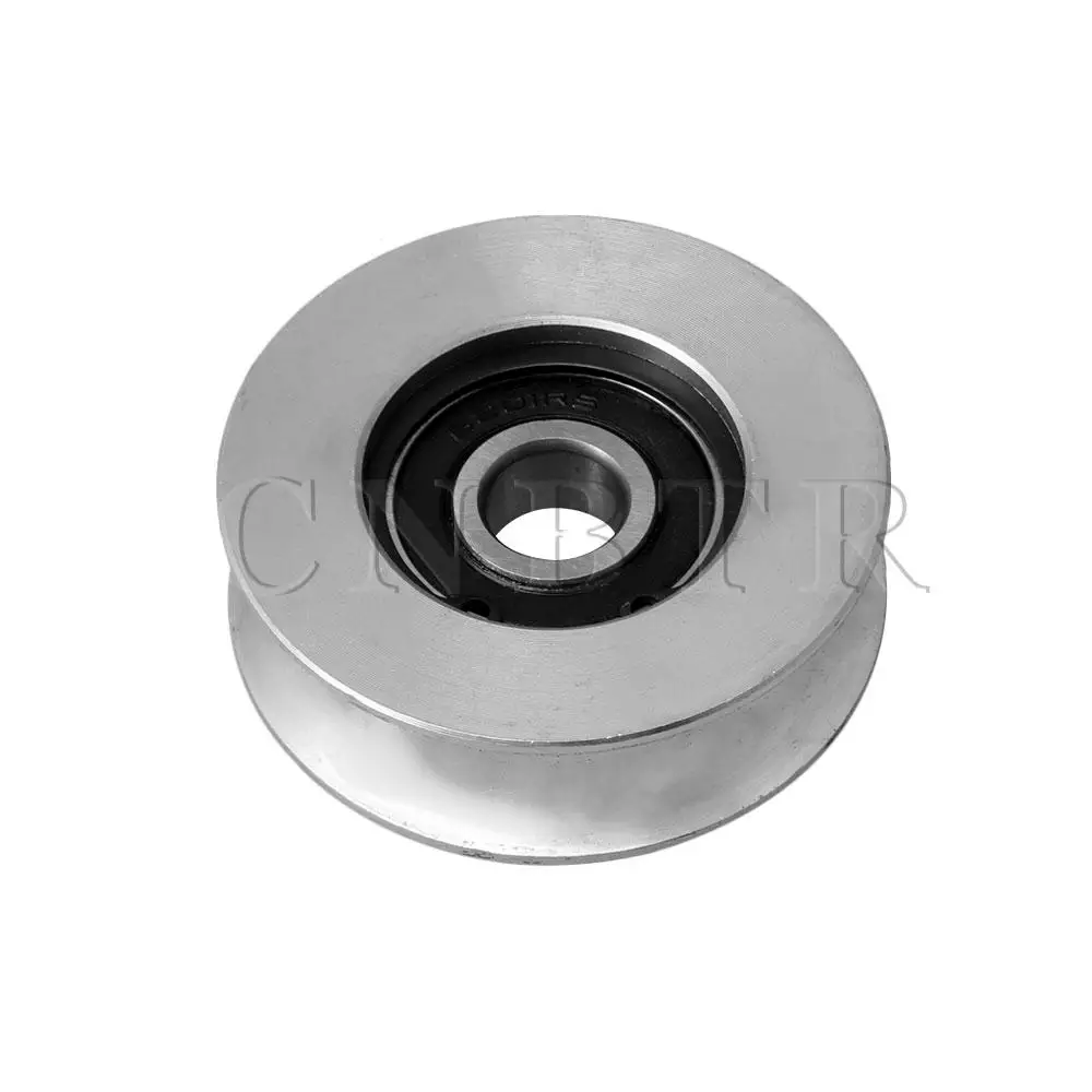 

CNBTR U-Shape Bearing Pulley Wheel 12x58x18mm with U-Slot Arc Radius 7.5mm