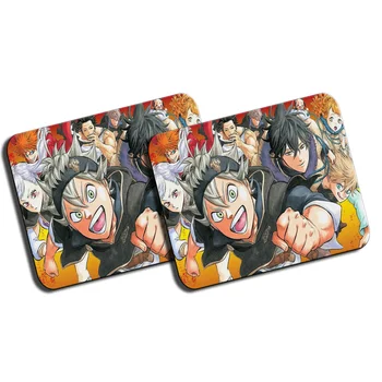 

PACK 2 LARGE BLACK CLOVER mousepad raton