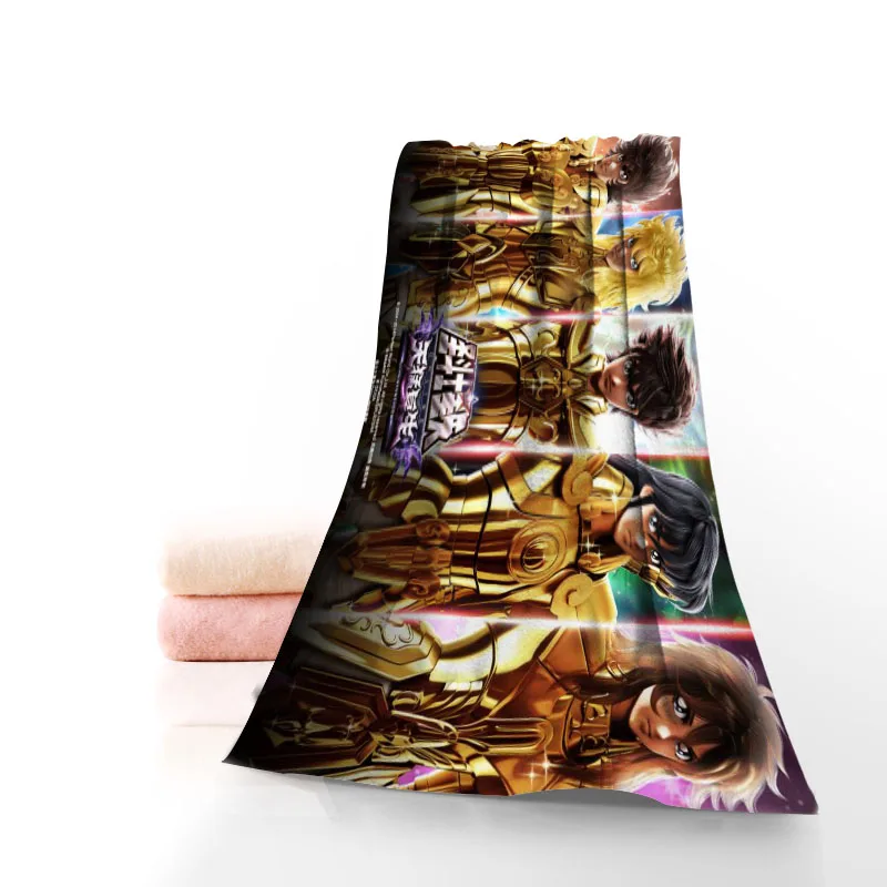 Saint Seiya Towel Printed Cotton Face/Bath Towels Microfiber Fabric For Kids Men Women Shower Towels 70X140cm microfiber towel