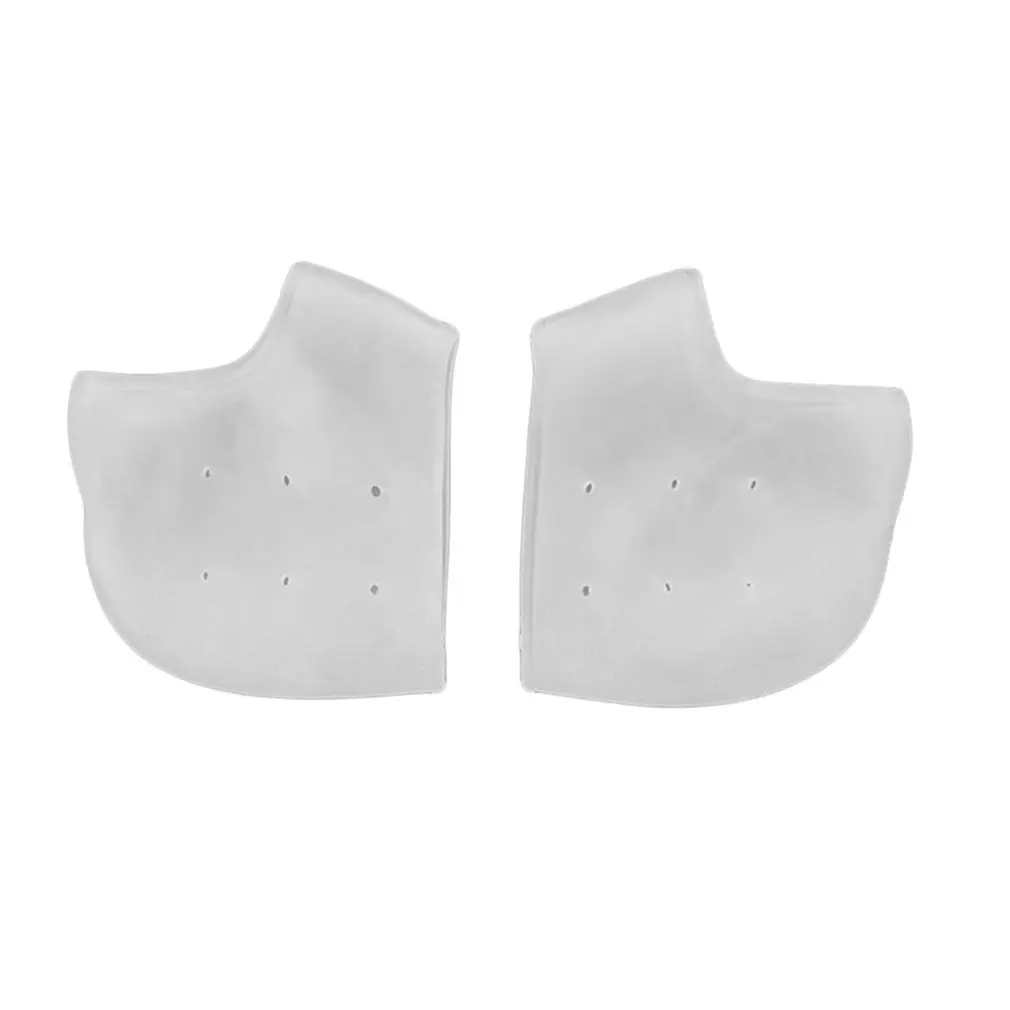 

Silicone Moisturizing Gel Heel Socks Cracked High Heel Protective Relieve Ease Heel Pain Foot Skin Care Tool Protectors