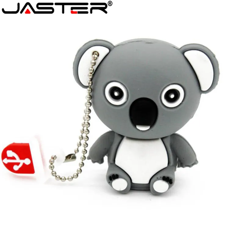 JASTER новый милый Koala USB флеш накопитель 2 0 Миньоны карта памяти Флешка 4 ГБ 8 16 32 64