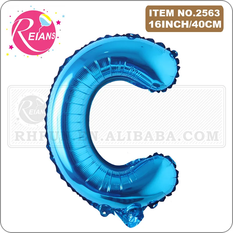 Foil Balloons 16 Inch Alphabet Letters number Happy Birthday Balloons Letter Birthday Party Decorations Kids Balloon banner