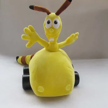 

JUNGLE JUNCTION BUNGO 9" YELLOW SOFT TOY WITH WHEELS