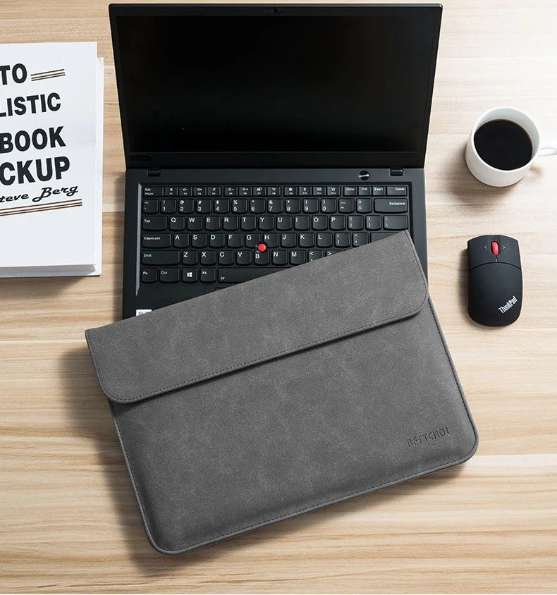 14 Inch Pu Laptop Sleeve For Lenovo 