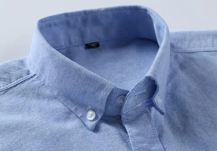 100% хлопковая приталенная рубашка мужская футболка с длинным рукавом рубашки для