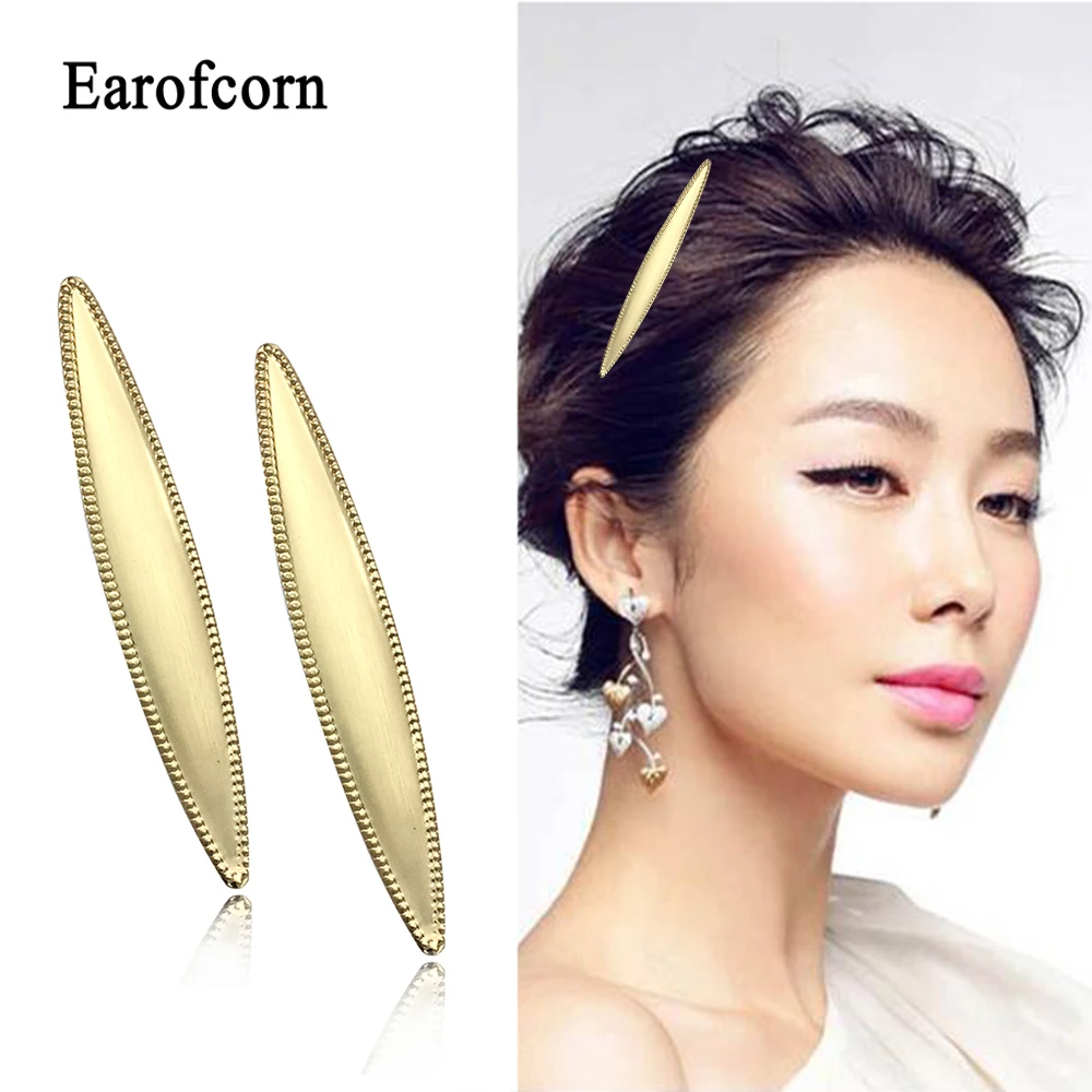 Модные блестящие головные уборы Earofcorn для девушек заколки волос сделай сам