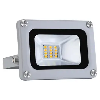

12V LED Flood Light Ultrathin 10W IP65 Waterproof Yard Wall Reflector Lamp Landscape Greening Hotel Lighting Courtyard Lightin