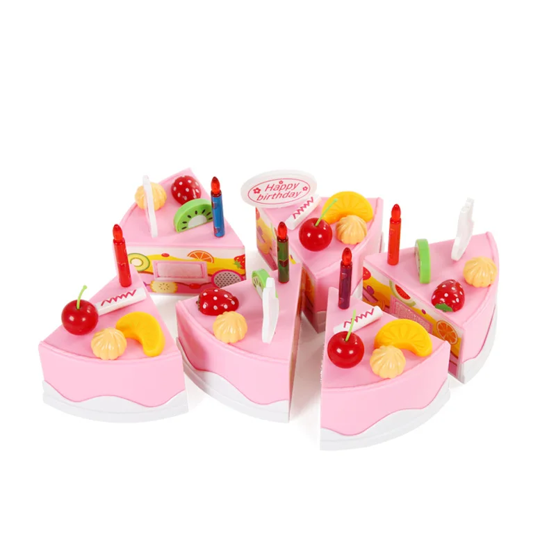 2019 Горячая новинка фруктовая детская игра кухня имитация торт на день рождения Chessler детские игрушки для мальчиков и девочек набор горячий