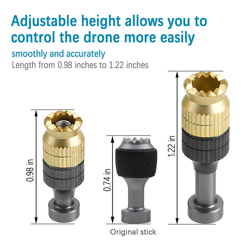 Extension Thumb Rocker Rod Stick Remote Control Telescopic Joystick Transmitter Holder Replace Handle For Mavic 2 Mini SE Air