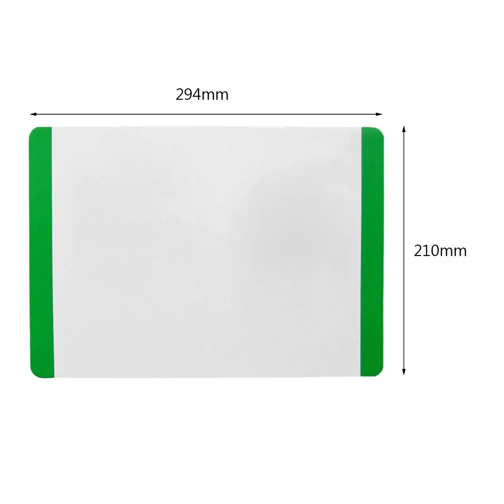 ACEHE Waterproof whiteboard Soft Margin Flexible Mini Magnetic A4 Whiteboard home office use Refrigerator Memo Pad Taking Notes