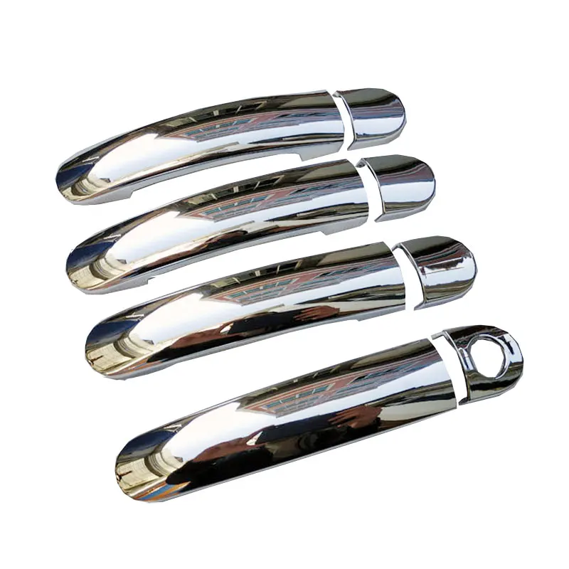 Chrome Door Handle Cover Trim for Seat 6l 6j Mk3 Mk4 Car Styling