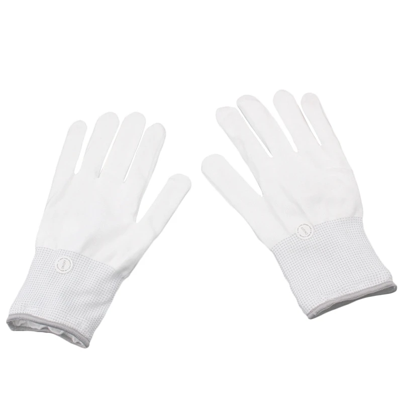 

1 Pair Led Light Glowing Gloves Colorful Luminous Flashing Skeleton Gloves Halloween Stage Costume Holiday Events Party Supplies