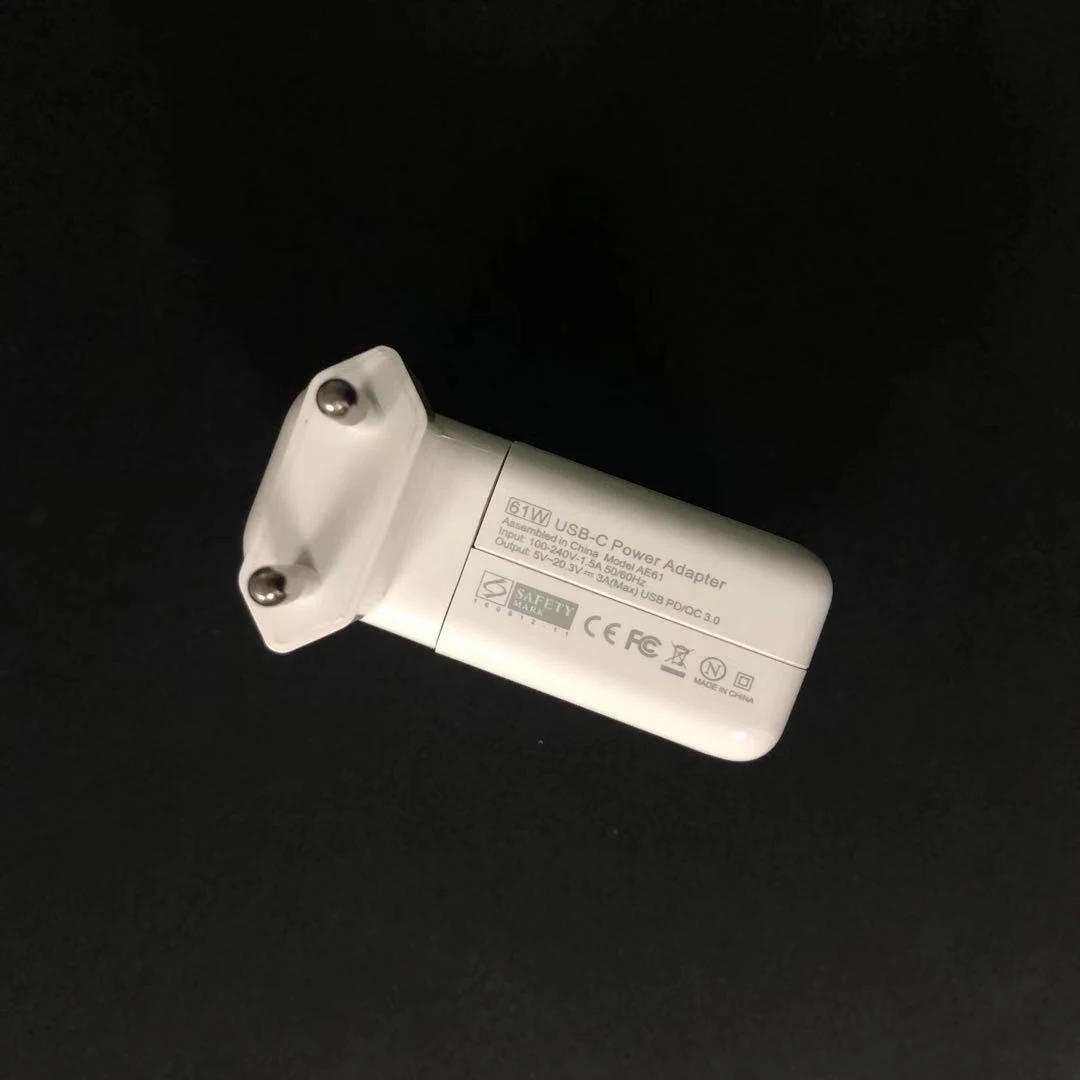 Konsmart 61 Вт PD зарядное устройство для Apple 13 дюймов Macbook Pro iPad Air iPhone 11 XR XS usb type C ноутбук адаптер питания быстрая зарядка