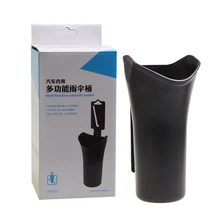 Автомобильная стойка для зонтов для хранения баррель для автомобиля многофункциональный подвесной Тип ведро складной держатель для зонта