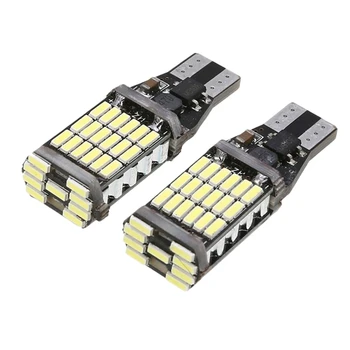 

2Pcs T15 W16W Led Backup Light Bulb 920 921 912 Error Free 4014 45Smd Highlighting Brake Light Bulb Dc12V