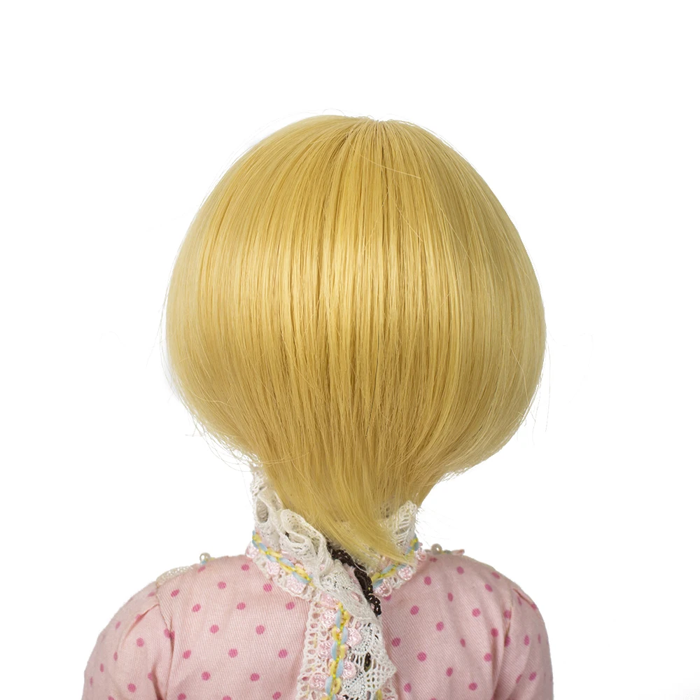 Muziwig BJD кукла волосы парики для 1/3 BJD DD SD кукла высокотемпературный провод Длинные Шампанское молоко золотые волосы парики