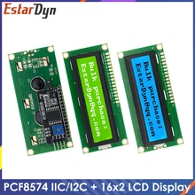 LCD1602 1602 LCD Module Blue / Yellow Green Screen 16x2 Character LCD Display PCF8574T PCF8574 IIC I2C Interface 5V for arduino