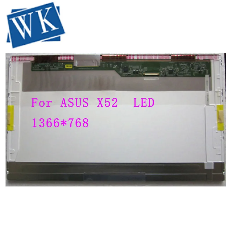ЖК-экран для ноутбука ASUS X52/X52J/X52F/X53/X53U/X53S/X53E/X53Z/X54/X54C/X55, 15,6 дюйма