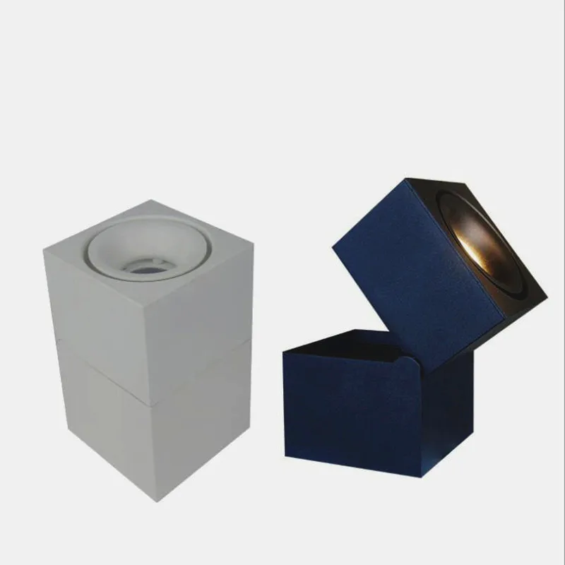 Регулируемый вращающийся складной светодиодный светильник 10W12W15W COB точечные