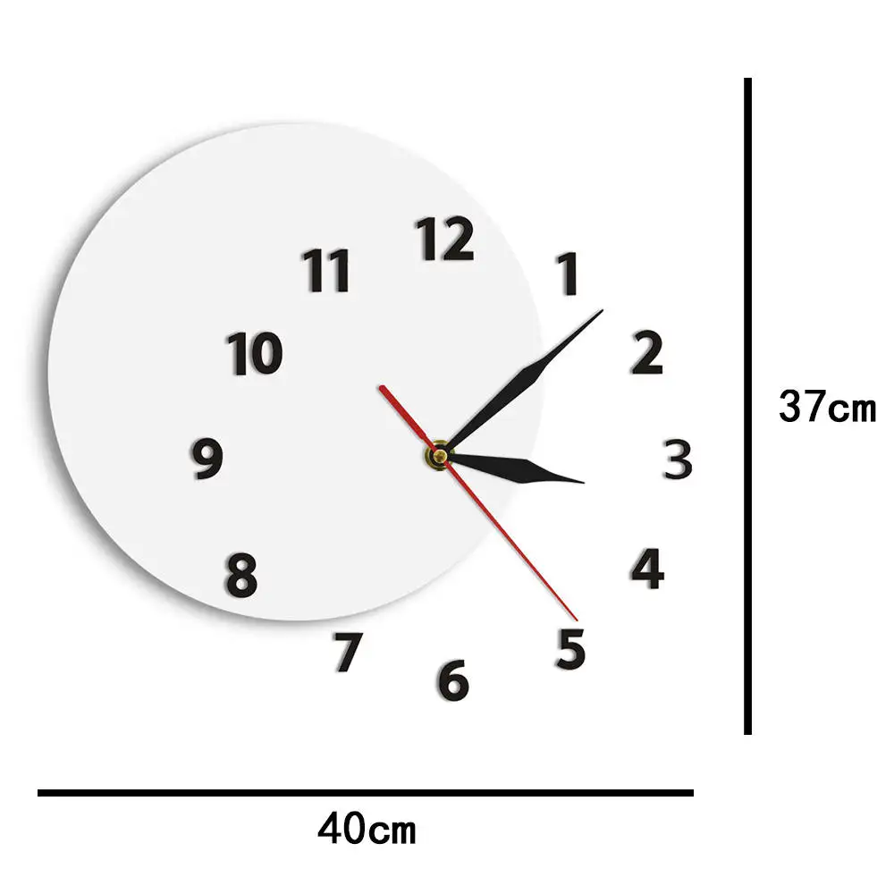 Уникальные настенные часы DIY из времени перемещенные бегущие цифры абстрактные украшения гостиной современные часы минималистичный дизайн