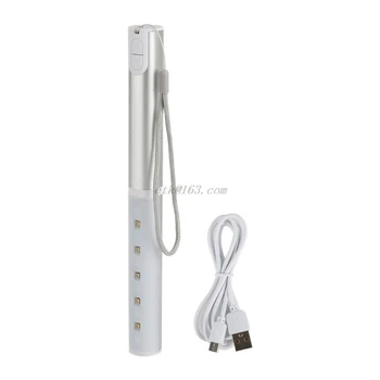 

Mini Portable UV Sanitizer Lamp Handheld UV Germicidal Light Disinfection Lamp for Home Office Travel Use
