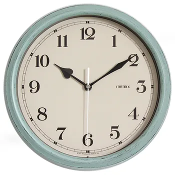 

Wall Clock Battery Operated, 11 Inch Vintage Retro Silent Wall Clocks Decorative for Living Room/Kitchen/Home