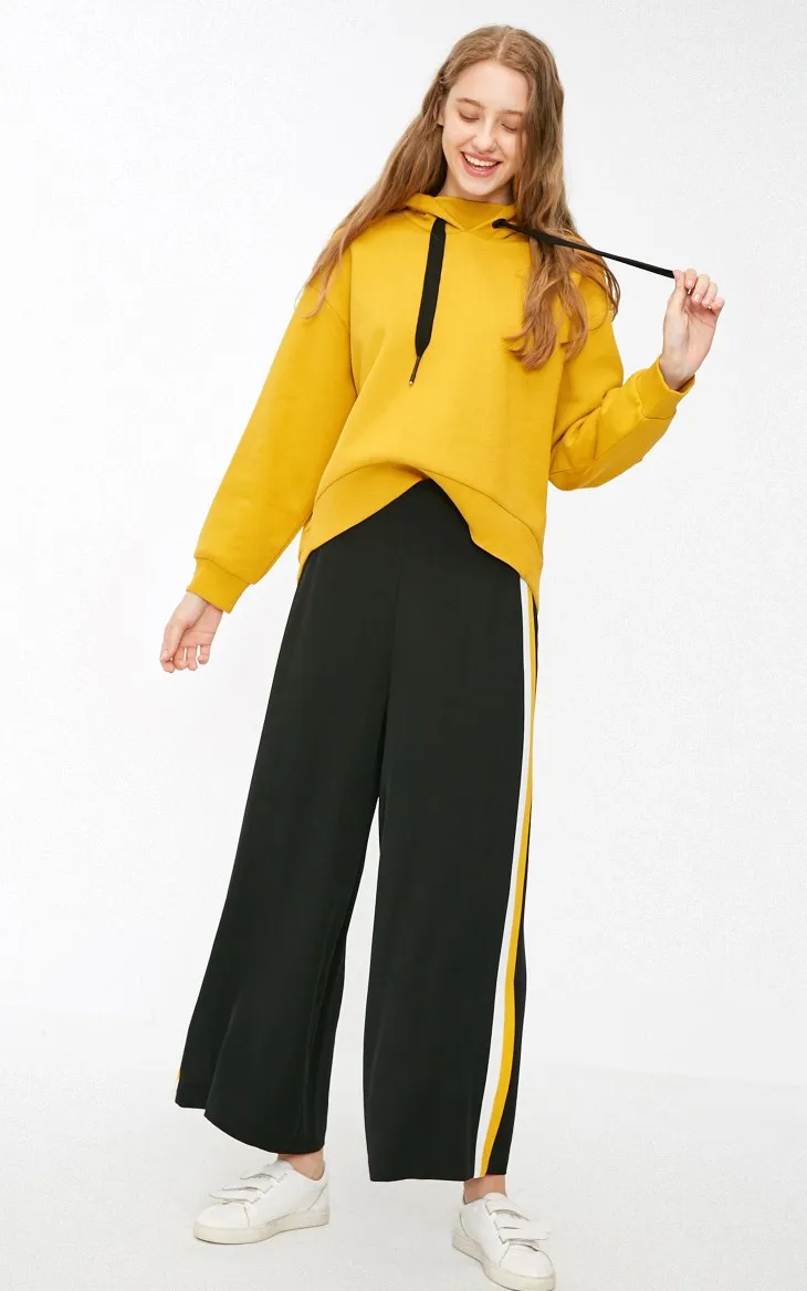 Vero Moda Женская Толстовка свободного кроя с капюшоном на шнурке с вышивкой | 319133509