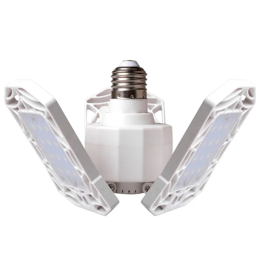 Светодиодный светильник высокой мощности 30 Вт с многогранной подсветкой водонепроницаемый светильник для гаража с высокой яркостью - Цвет: Белый