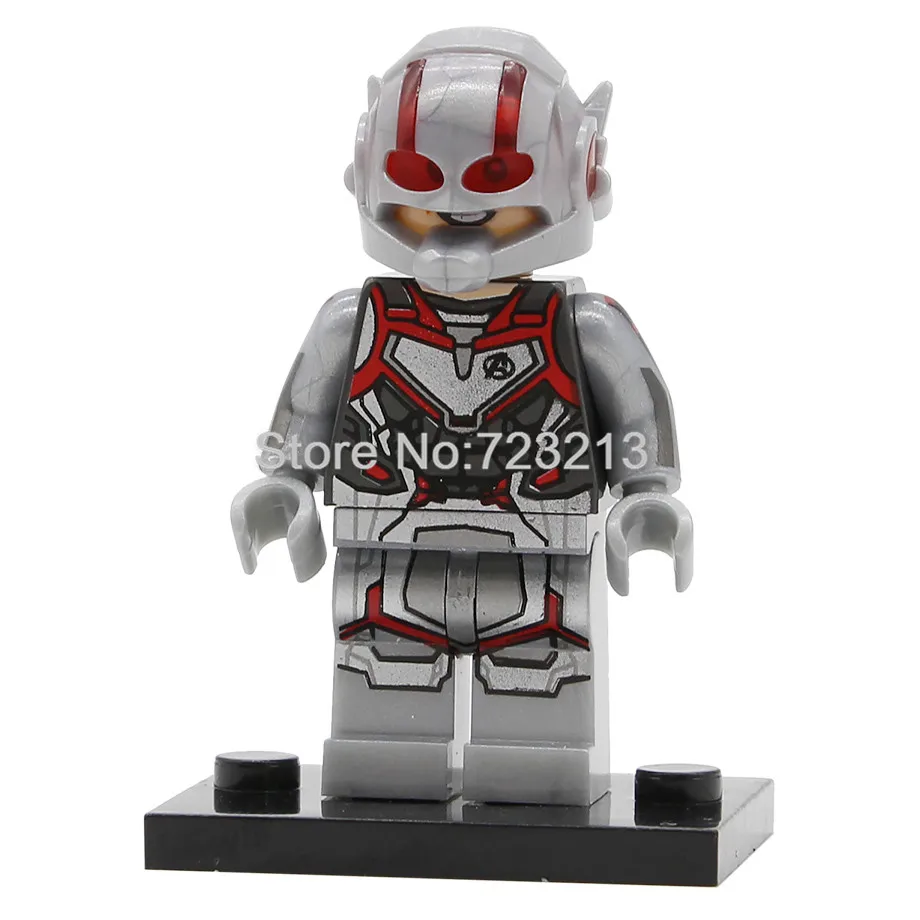Ant Man X0233 X0251 Мстители эндшпиль супер герой Фигурка Железный человек Муравей Hawkeye ракета енот Тор Туманность строительные блоки кирпичные игрушки - Цвет: Ant Man