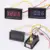 LED DIY Vehicle Electronic Clock KIT Car Motorcycle Timer LED Digital Display Power-off Memory DC4.5-30V Красный Зеленый синий